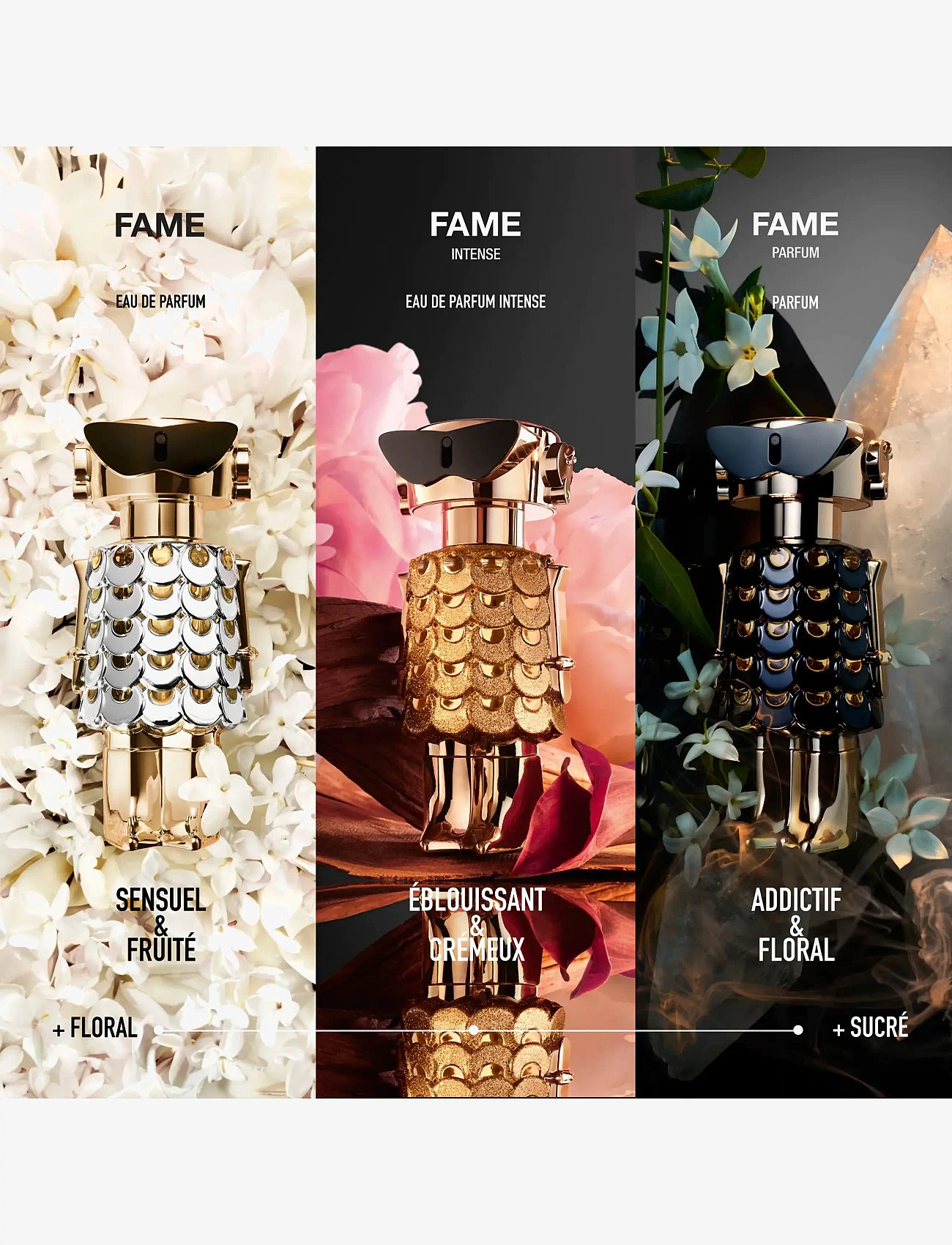 Rabanne - FAME EAU DE PARFUM - rejsestørrelser & kits  - clear - 3