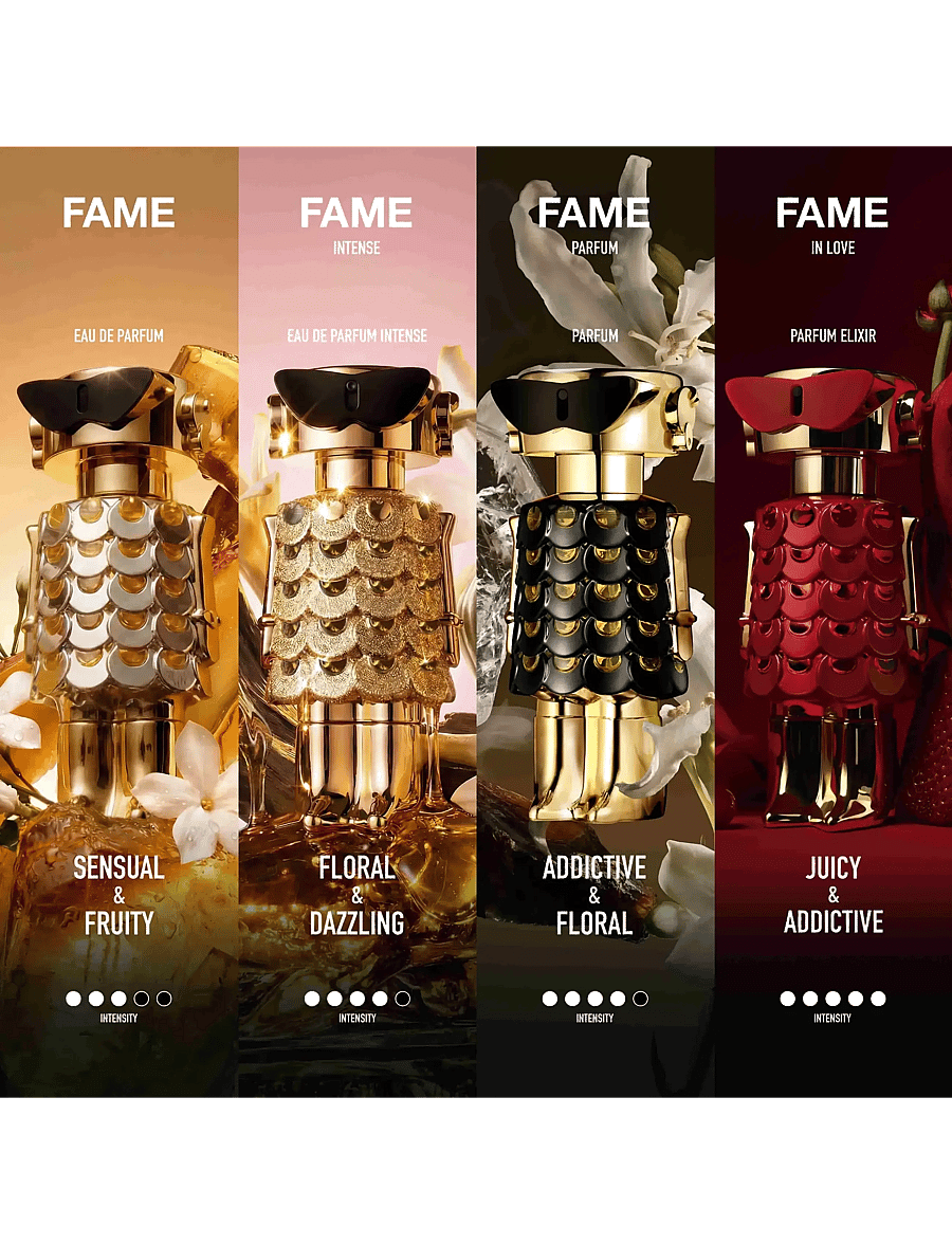 Rabanne - FAME EAU DE PARFUM - bliv klar til date night - clear - 3