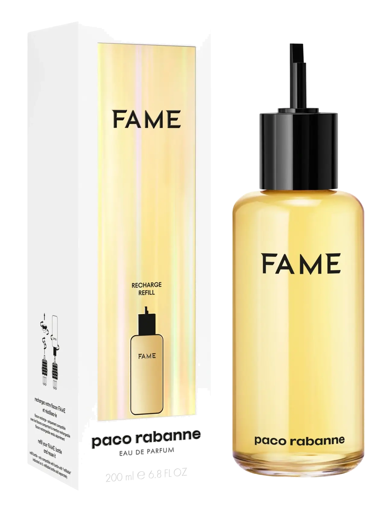 Paco Rabanne Fame Eau De Toilette Refill Bottle 2