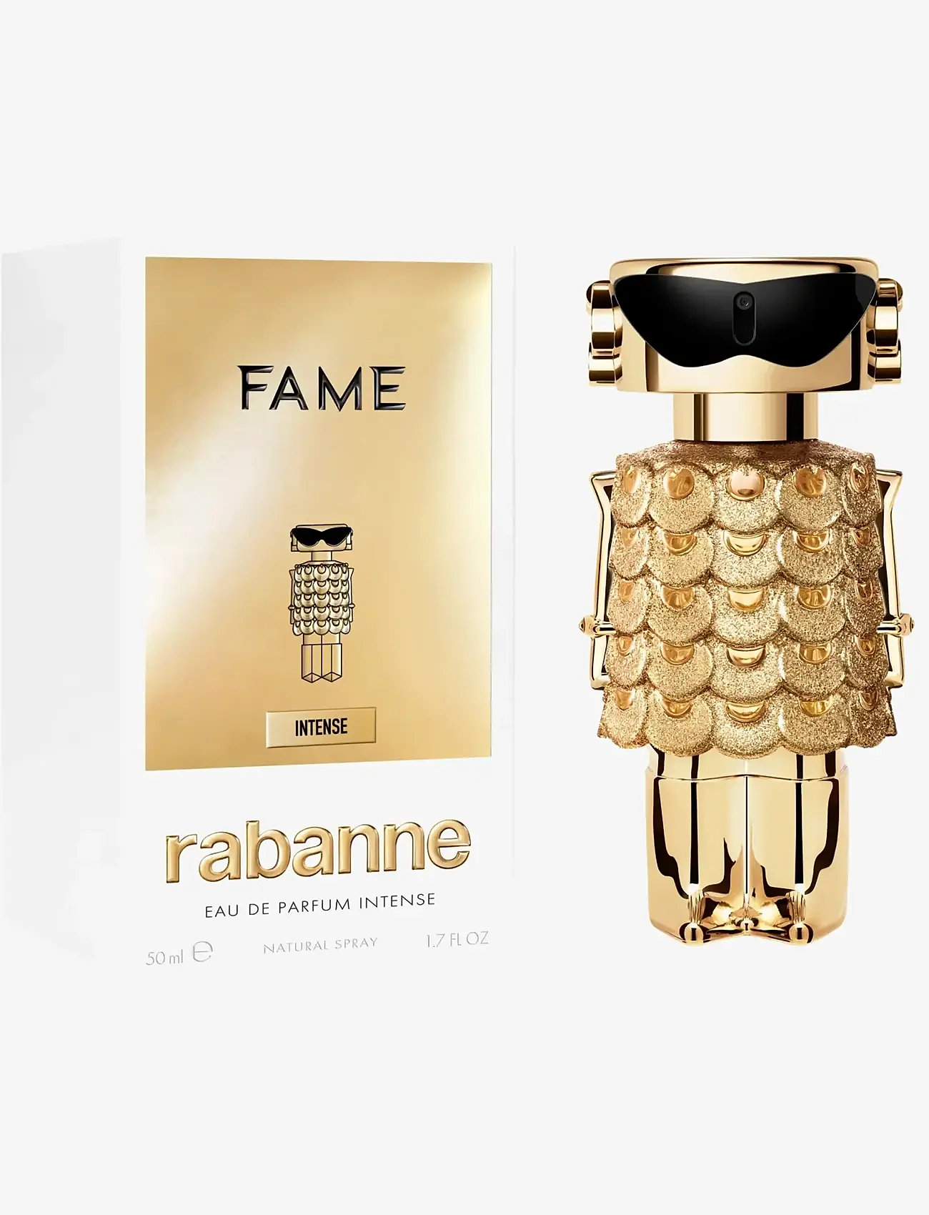 Rabanne - Fame Intense Eau de parfum 50 ML - miehille  - clear - 1