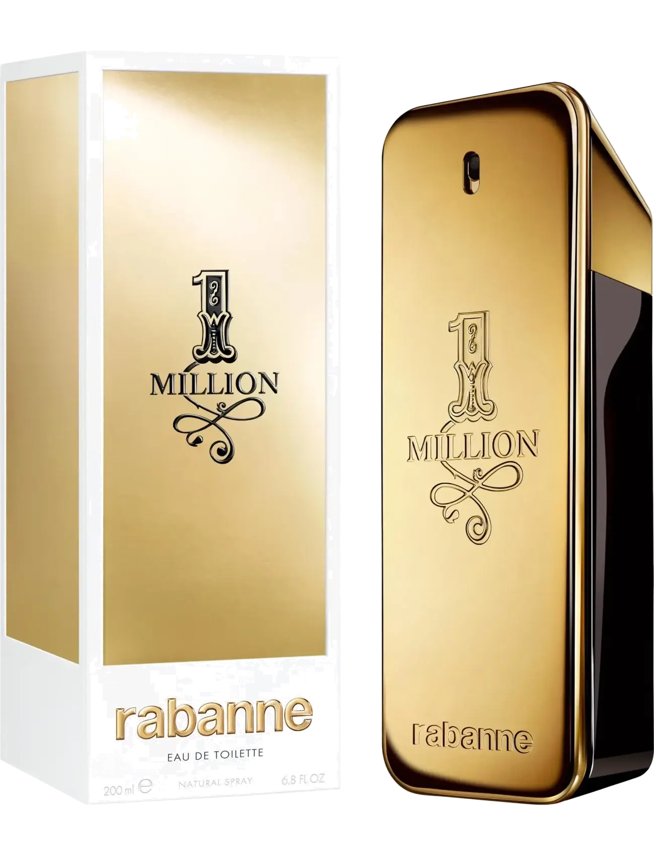 Rabanne - 1 Million Eau de Toilette 200 ml - til ham  - clear - 2