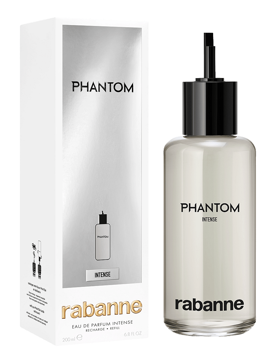 Rabanne - Phantom Intense Eau de Parfum Intense Refill 200 ml - till honom - clear - 1