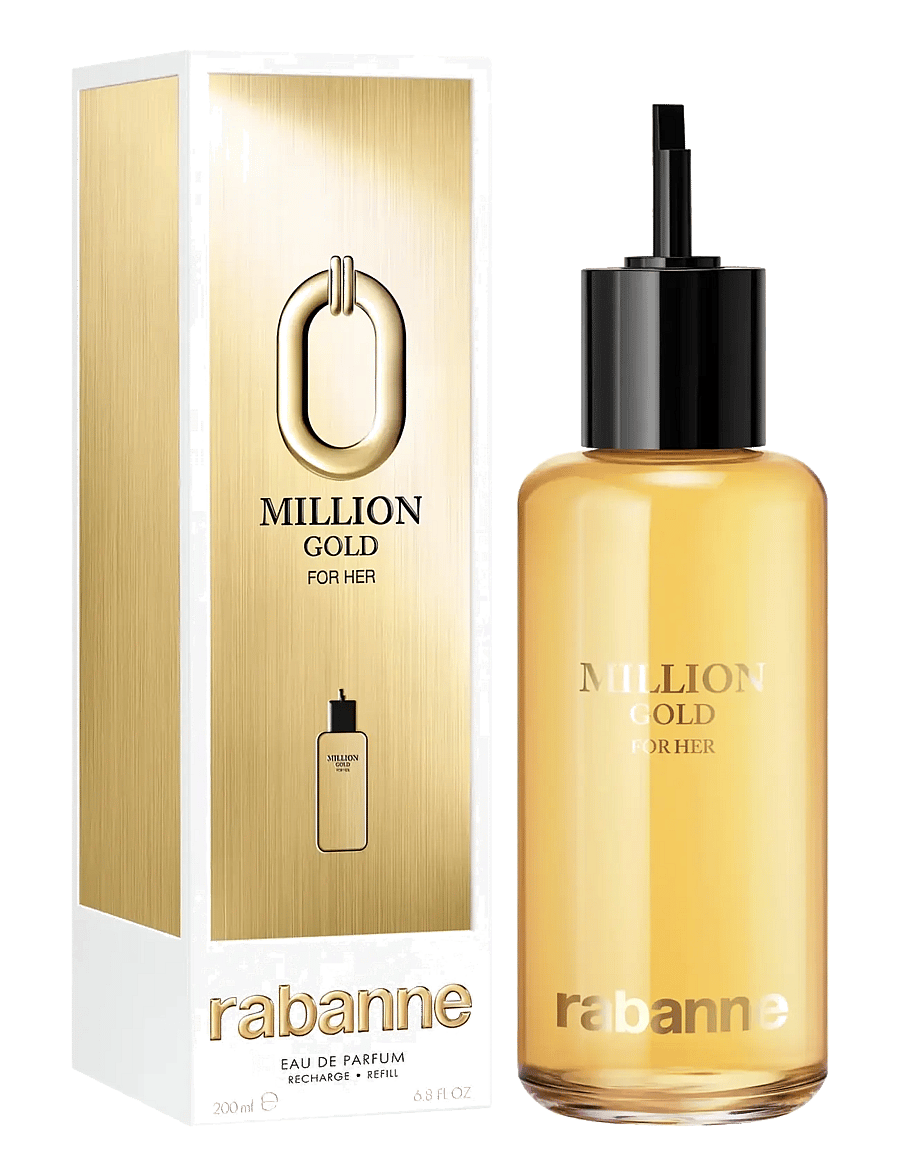 Rabanne - Million Gold For Her Eau de Parfum Refill 200 ml - til hende - clear - 2