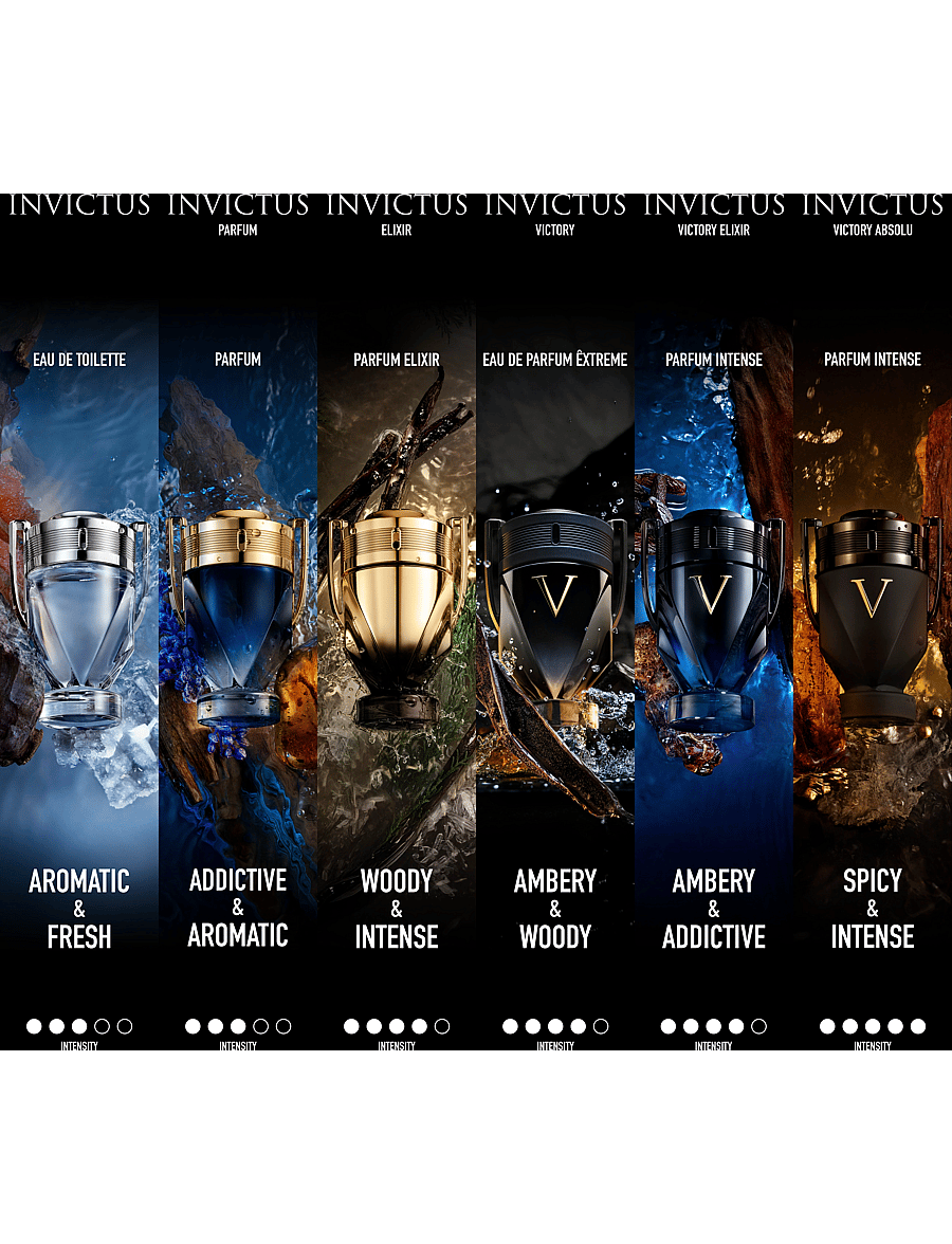 Rabanne - Invictus Victory Absolu Parfum Intense 200 ml - till honom - clear - 3