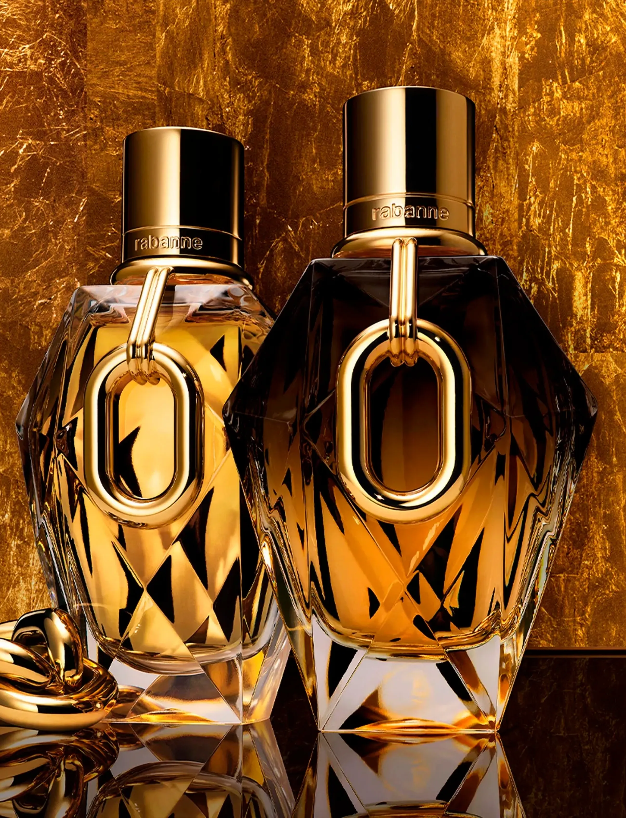 Rabanne - Million Gold For Her Parfum Refill 90 ml - till henne  - clear - 5
