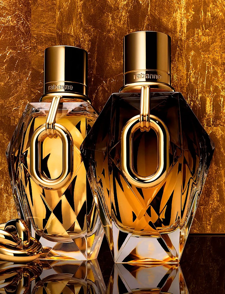Rabanne - Million Gold For Her Parfum Refill 50 ml - till henne - clear - 5
