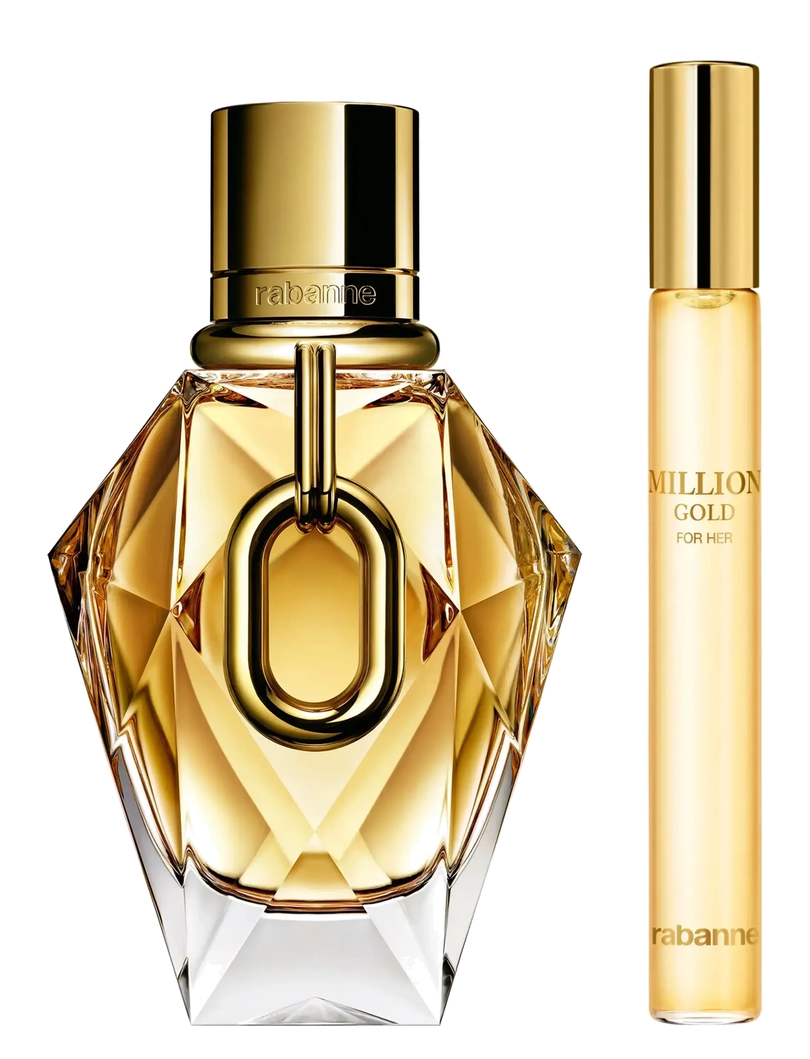 Rabanne - Set Million Gold For Her Eau de Parfum Refillable 50 ml + 10 ml - til henne - clear - 1
