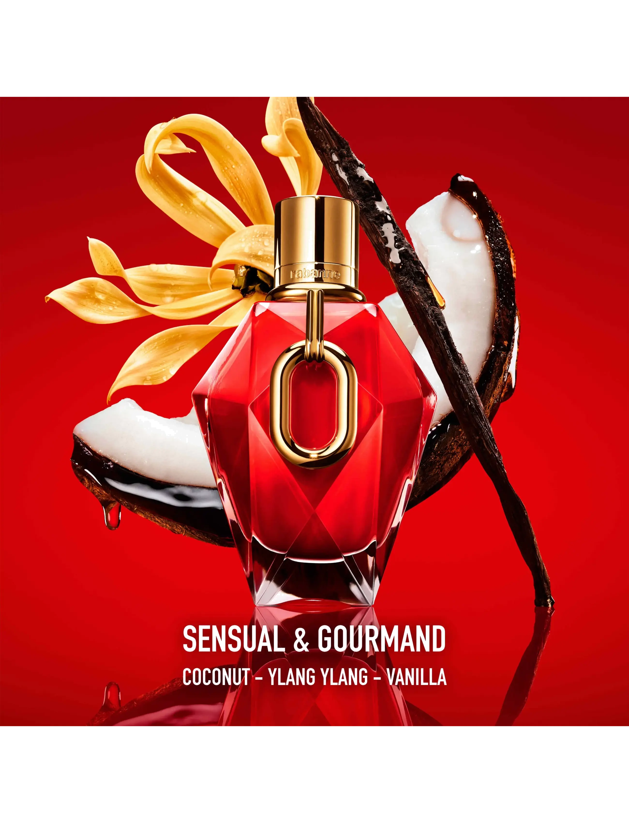Rabanne - Million Red For Her Parfum Ceramic Refill 90 ml - bliv klar til date night - clear - 2