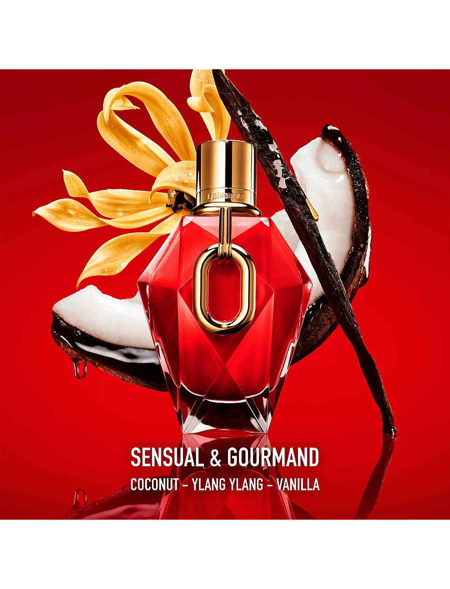 Rabanne - Million Red For Her Parfum Ceramic Refill - redo för date night - clear - 2