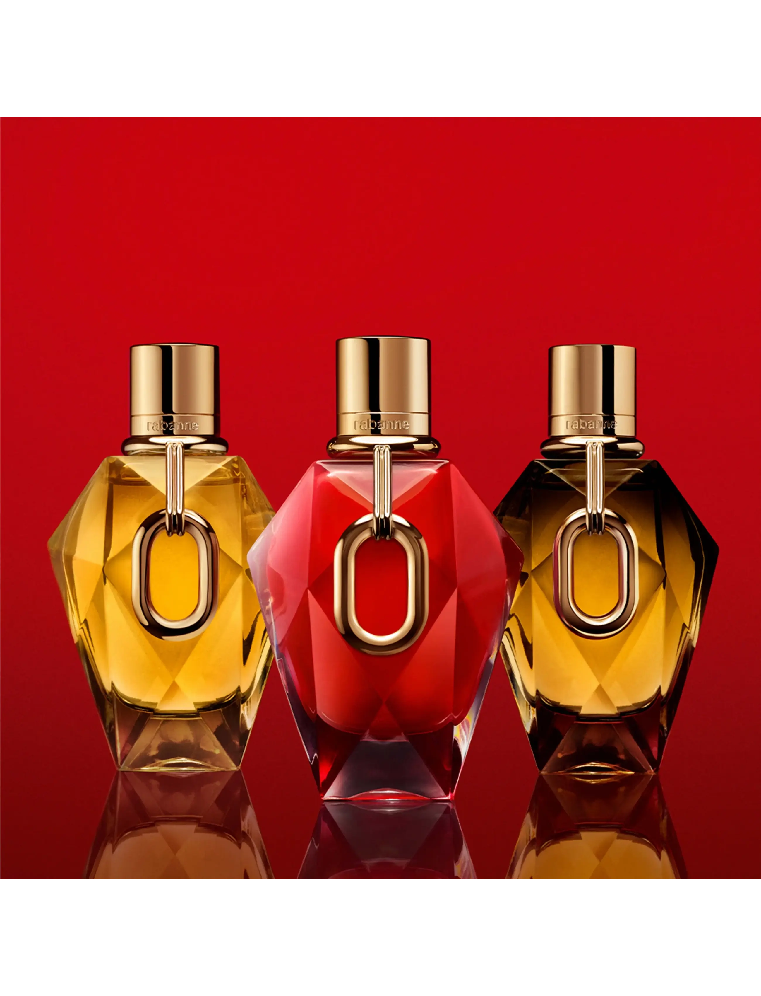 Rabanne - Million Red For Her Parfum Ceramic Refill 30 ml - bliv klar til date night - clear - 5