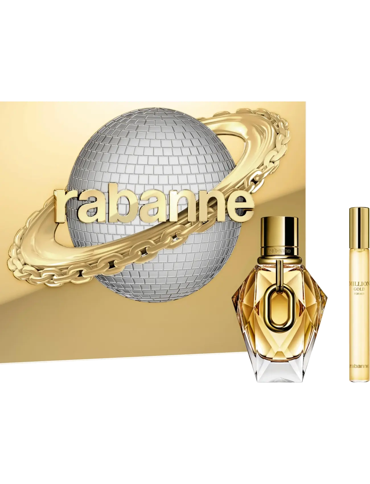 Rabanne Set Million Gold For Her Eau de Parfum 50 ml + 10 ml - Parfym - null / undefined