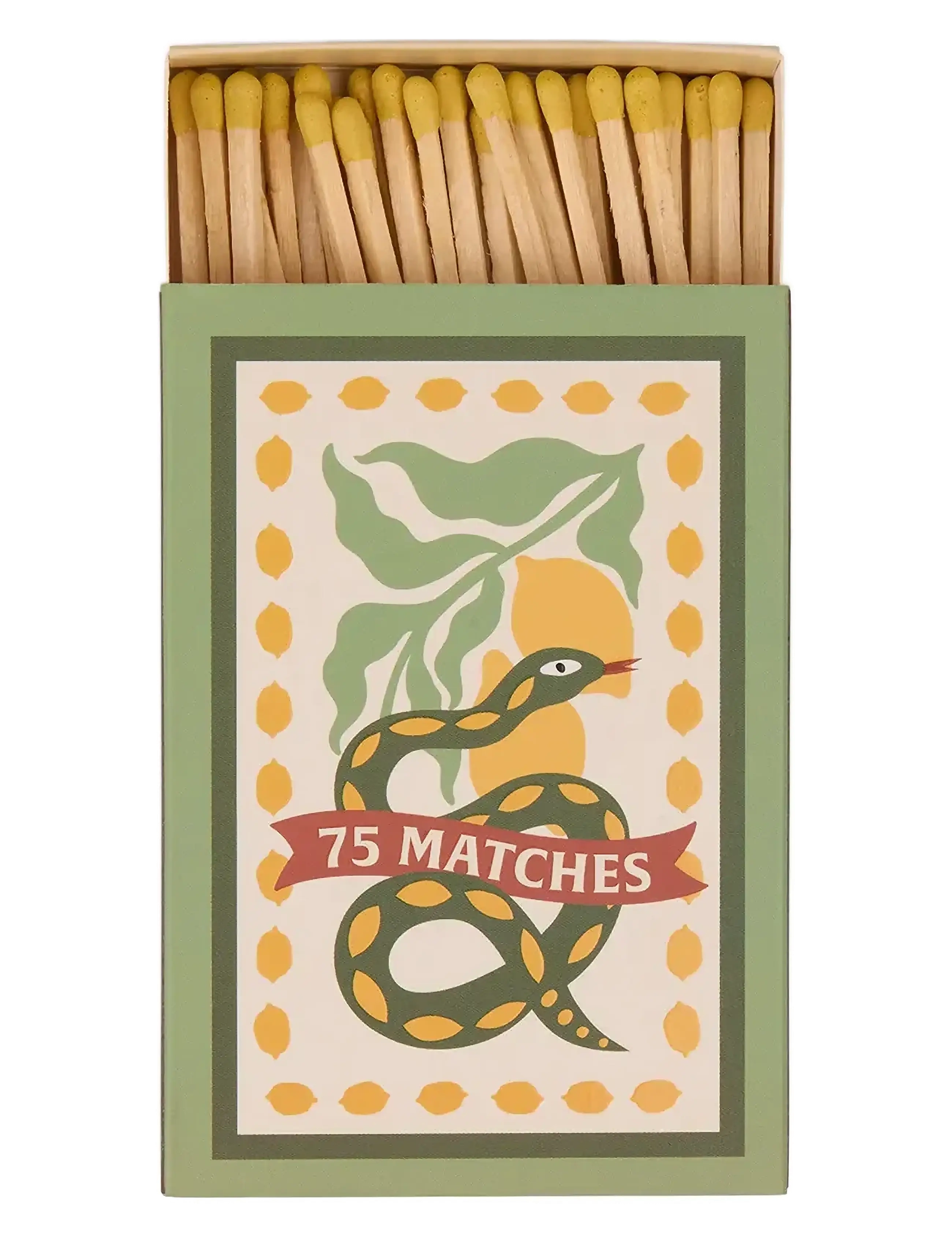Paddywax Adopo Boxed Matches Snake Yellow - Angebote - MULTICOLORED / green