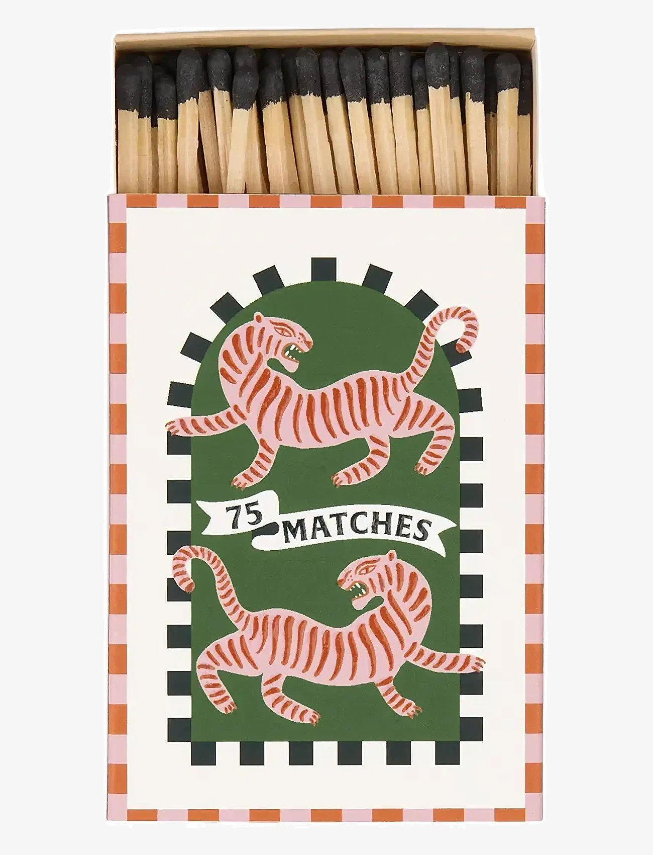 Paddywax - Adopo Boxed Matches Tiger Black - multicolored - 0