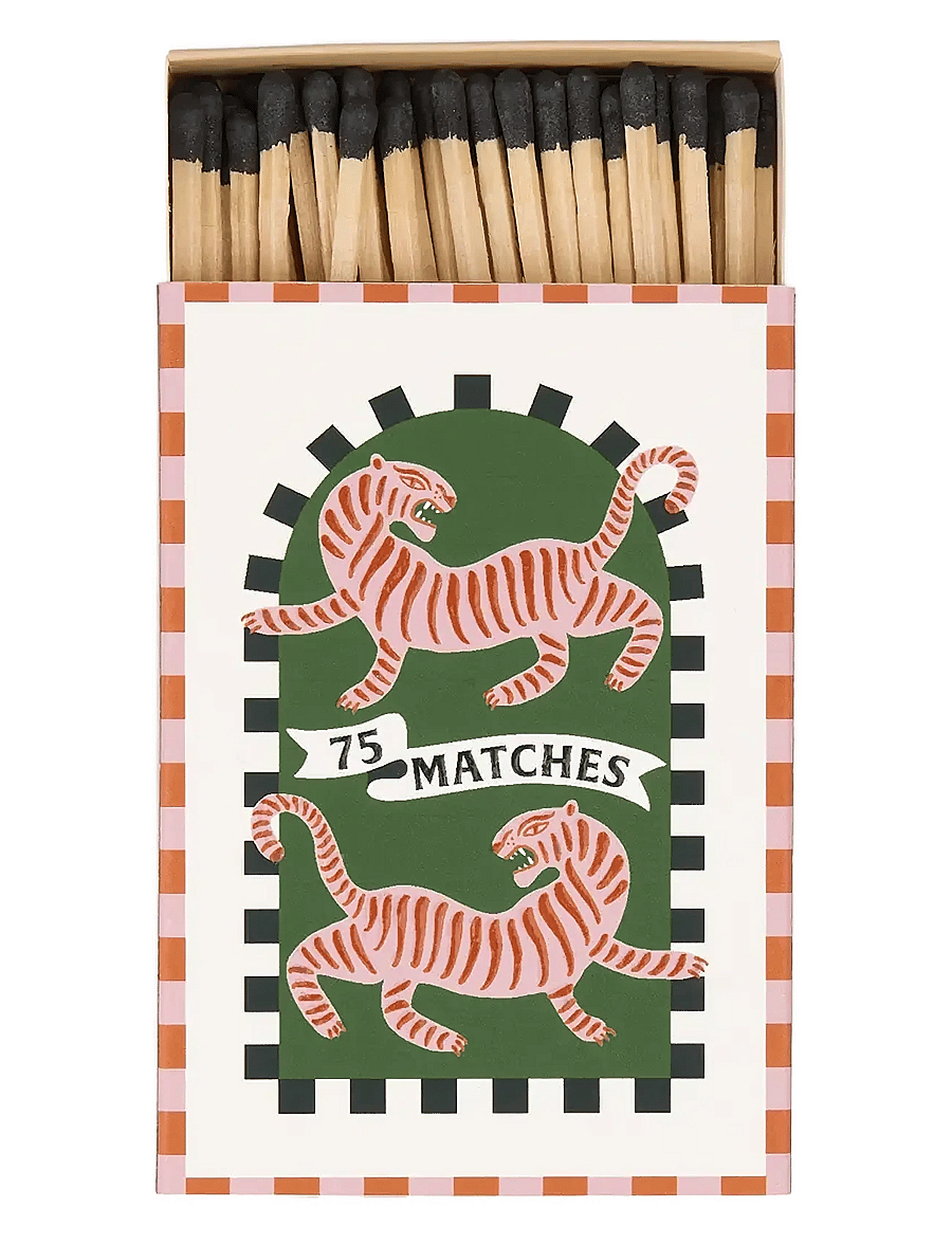 Paddywax - Adopo Boxed Matches Tiger Black - multicolored - 0