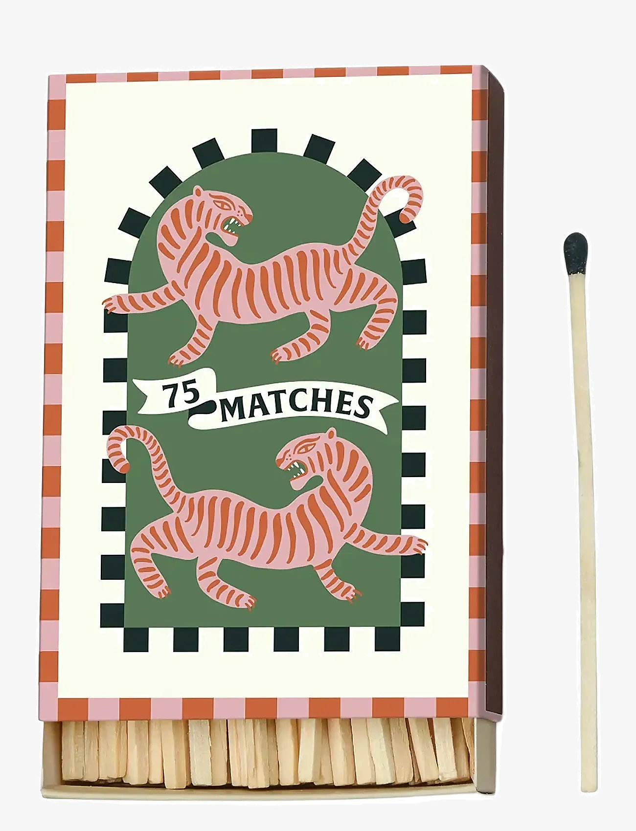 Paddywax - Adopo Boxed Matches Tiger Black - multicolored - 1