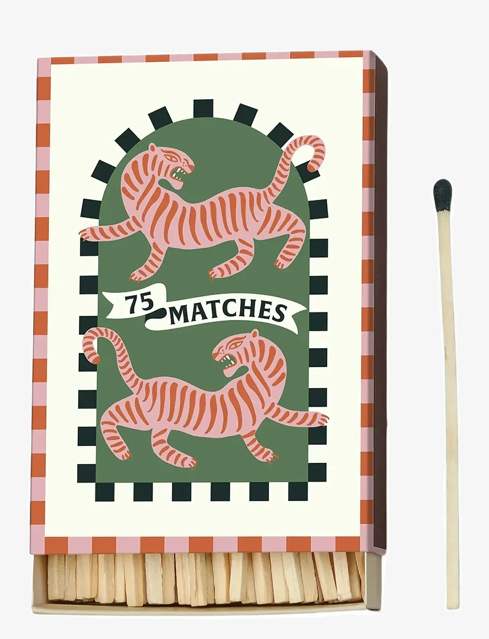 Paddywax - Adopo Boxed Matches Tiger Black - beleuchtungszubehör - multicolored - 1