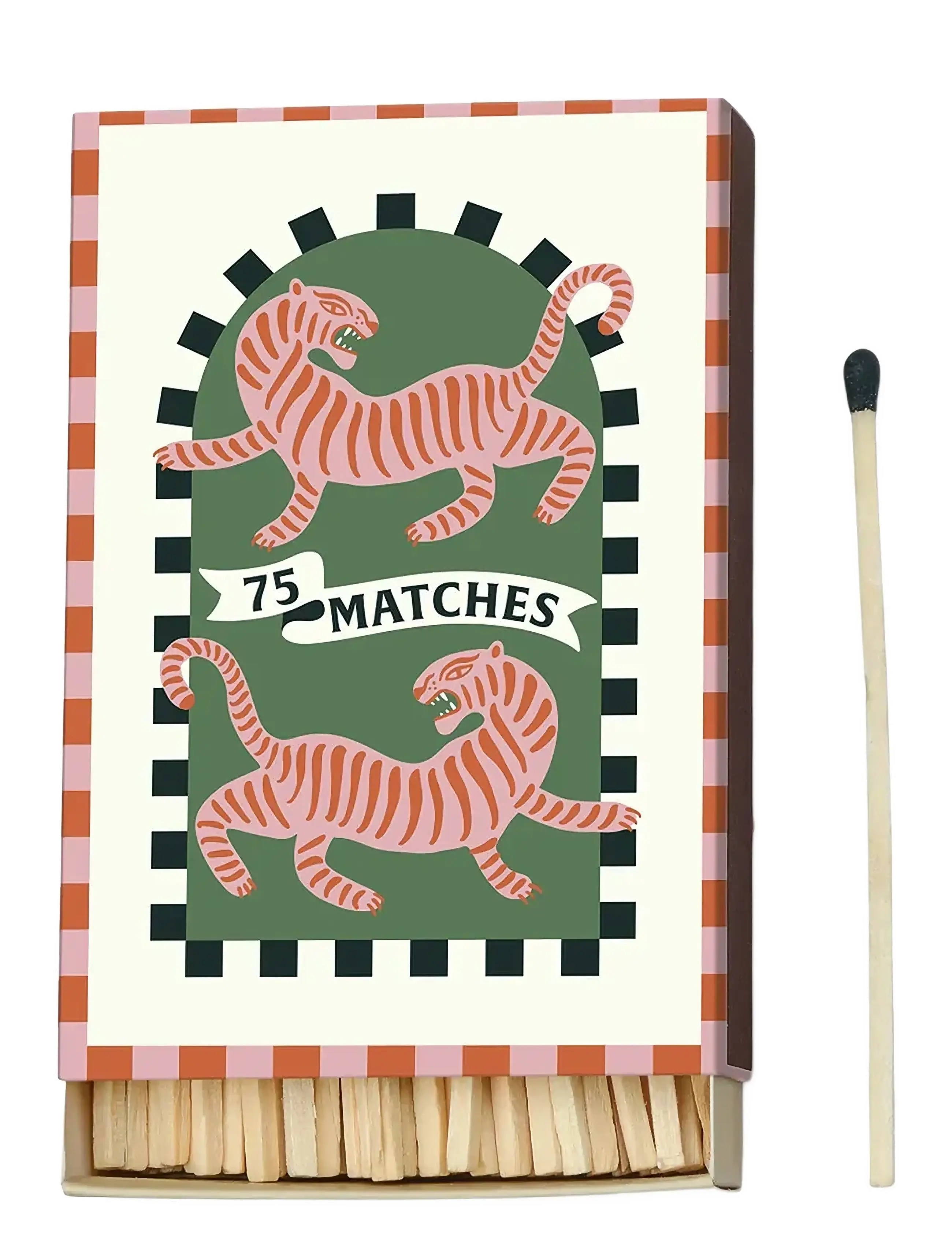 Paddywax - Adopo Boxed Matches Tiger Black - multicolored - 1