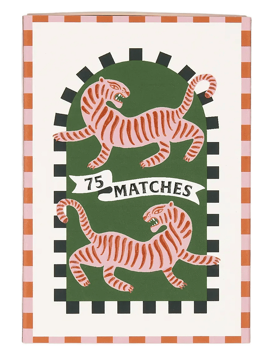 Paddywax - Adopo Boxed Matches Tiger Black - multicolored - 2