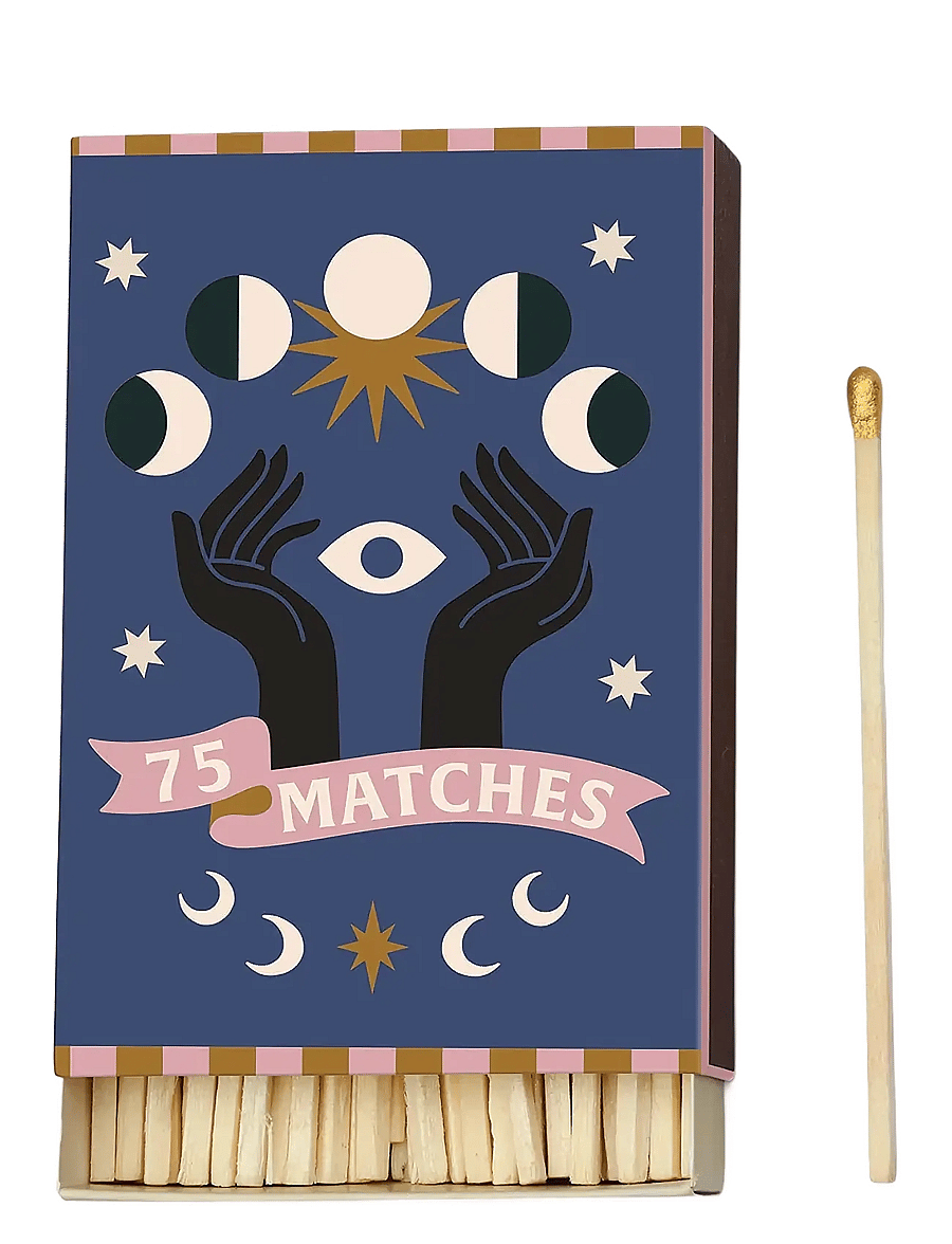 Paddywax - Adopo Boxed Matches Moon Gold - beleuchtungszubehör - dark blue - 2