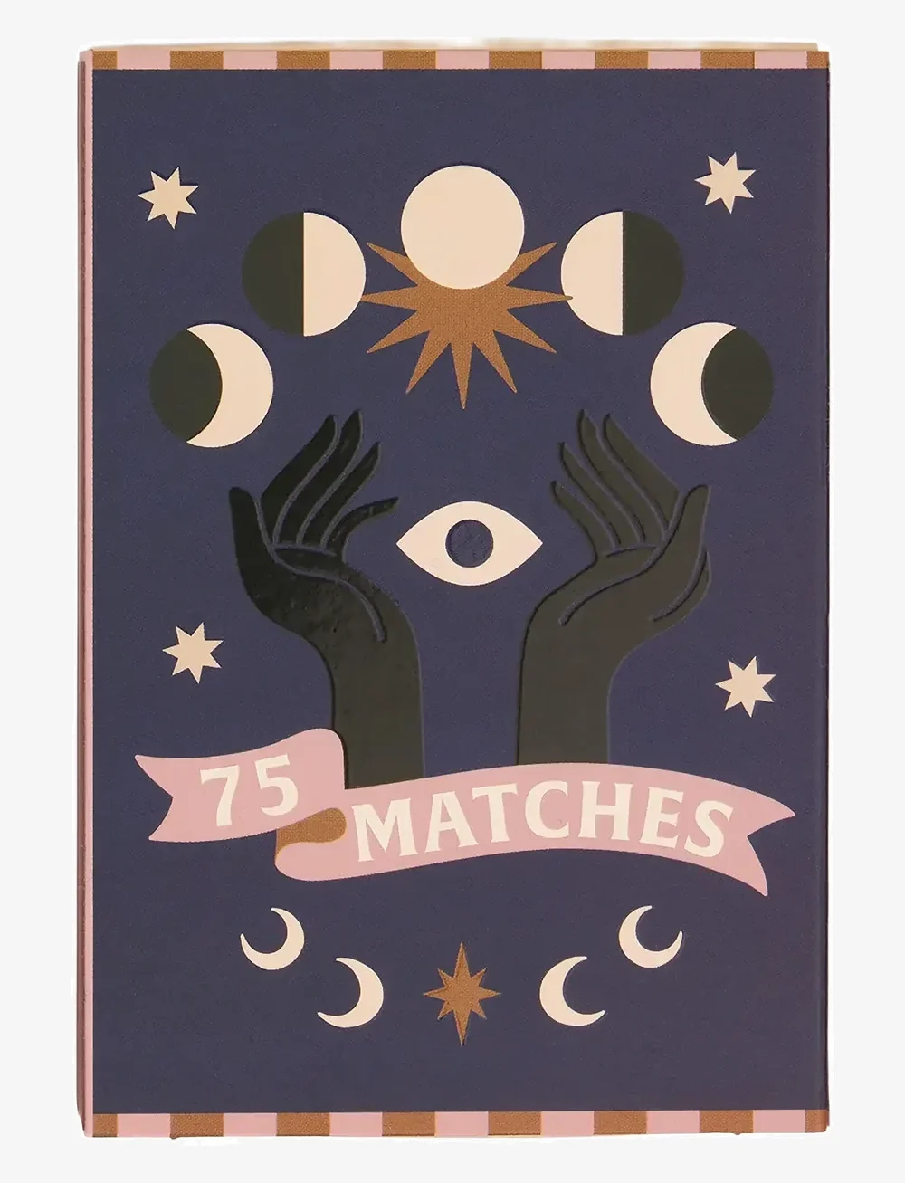 Paddywax - Adopo Boxed Matches Moon Gold - accessoires d'éclairage - dark blue - 2