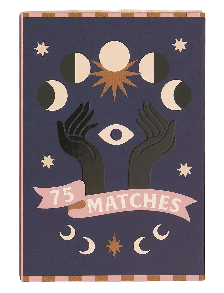 Paddywax - Adopo Boxed Matches Moon Gold - beleuchtungszubehör - dark blue - 3