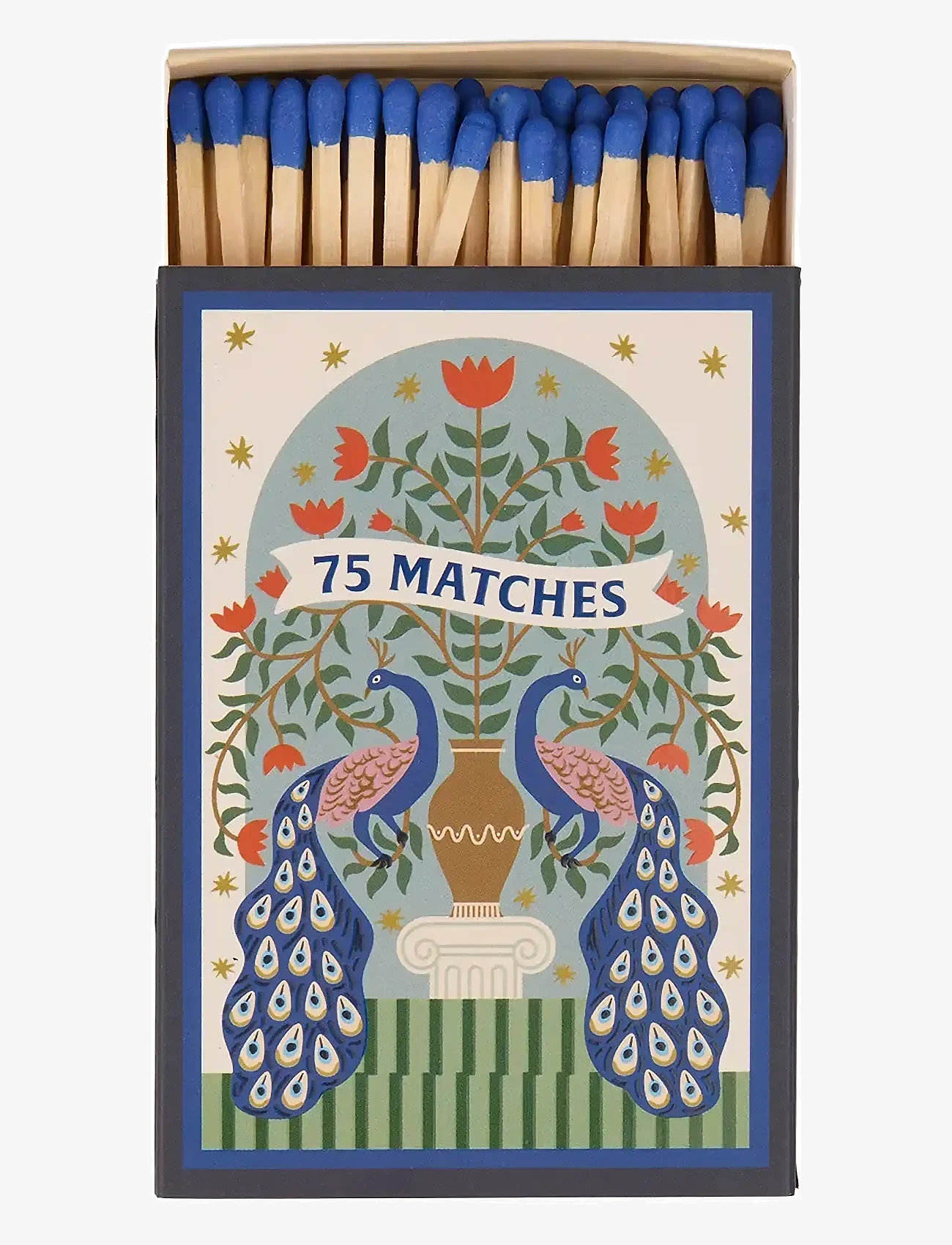 Paddywax - A Dopo Boxed Matches Peacock Blue - lighting accessories - blue - 1