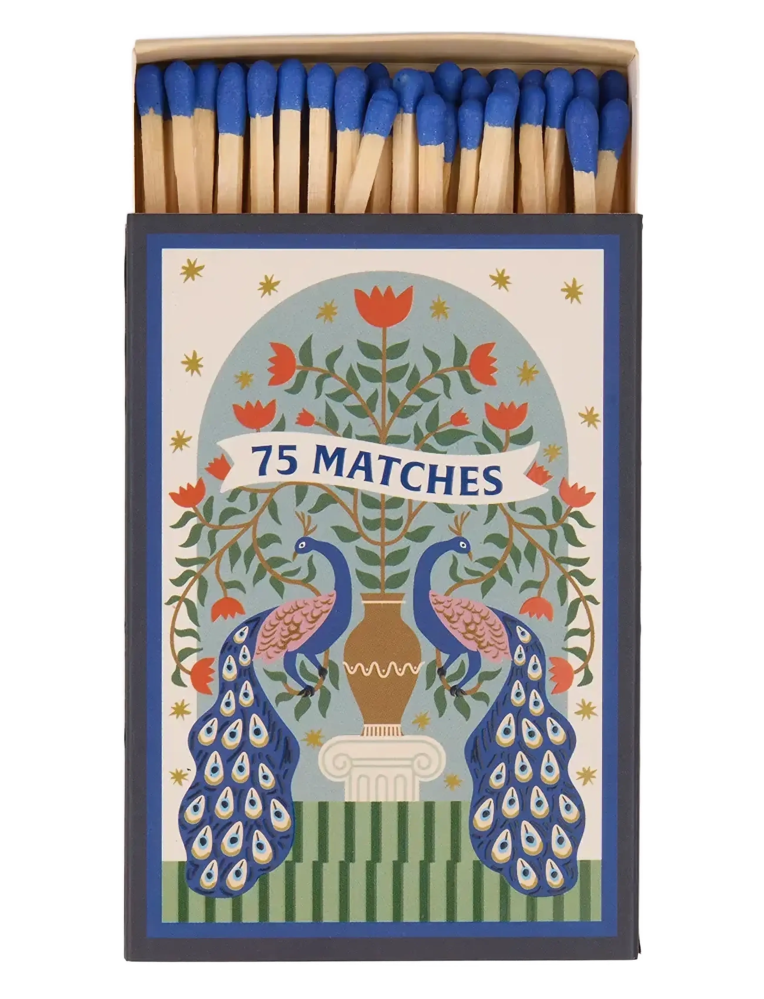 Paddywax A Dopo Boxed Matches Peacock Blue - Paddywax - BLUE / navy