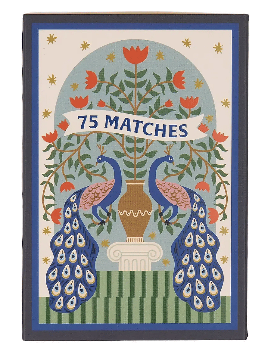 Paddywax - A Dopo Boxed Matches Peacock Blue - blue - 2