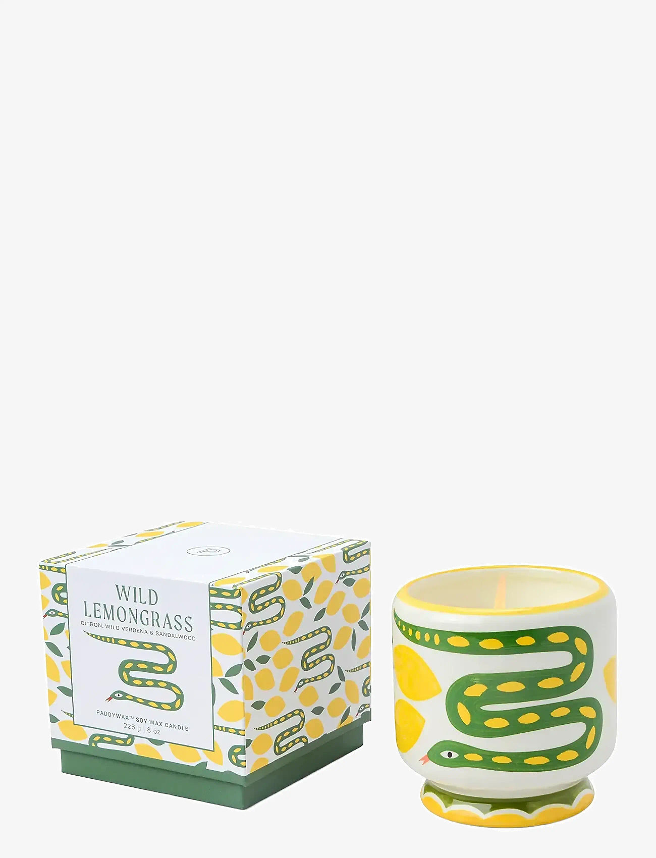 Paddywax - Doftljus Adopo, Snake - Wild Lemongrass - köp efter pris - multicolored - 0