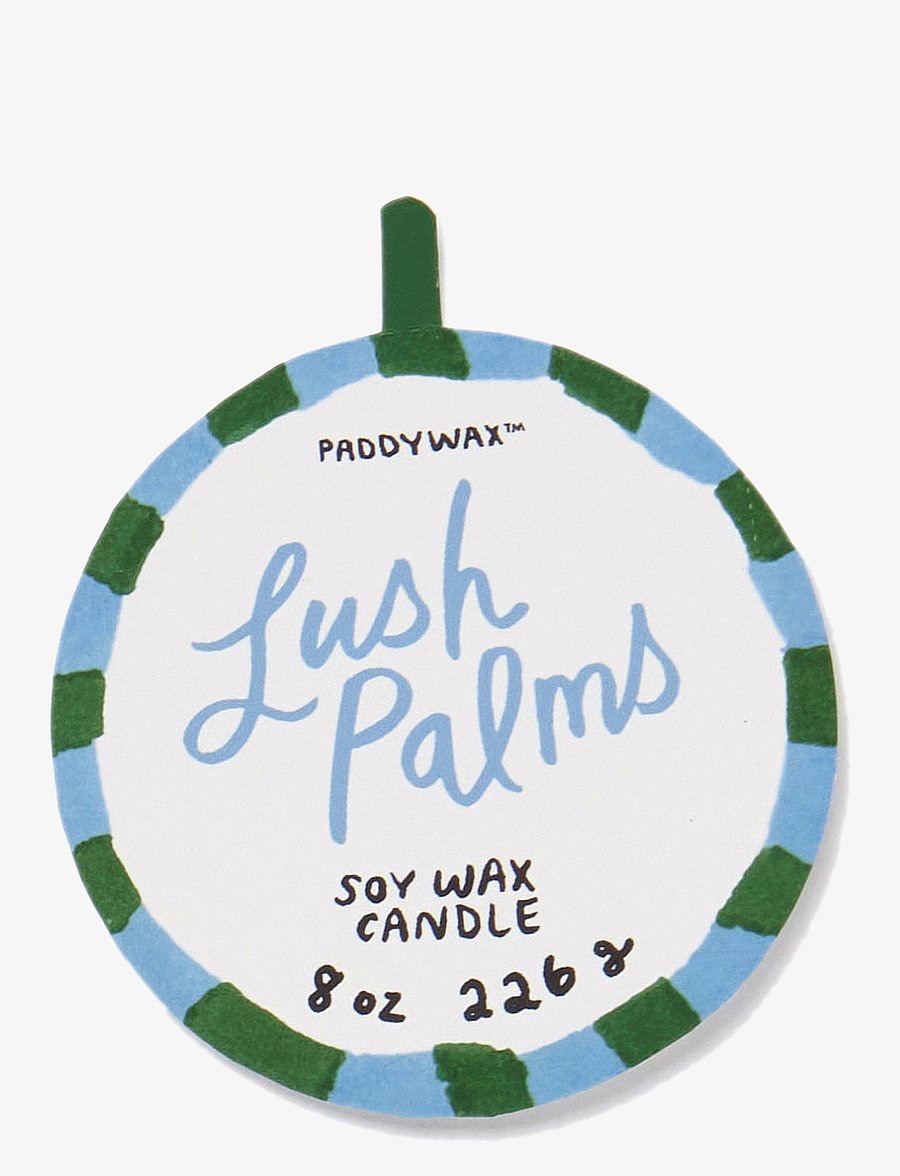 Paddywax - Adopo 8 oz./226g Palm Tree Ceramic Candle - Lush Palms Boxed - brown - 2