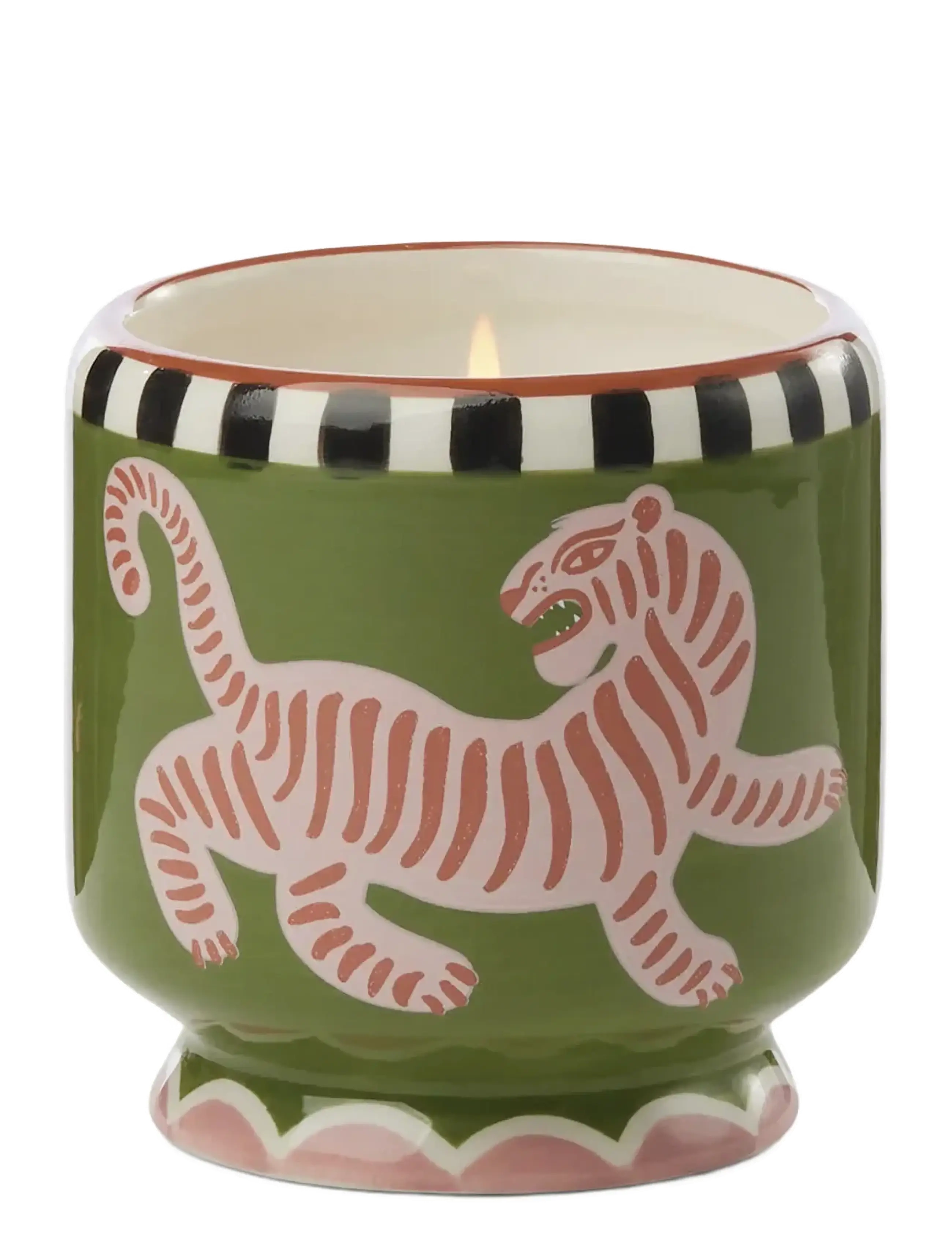 Paddywax - Doftljus Adopo, Tiger - Black Cedar & Fig - köp efter pris - green - 2