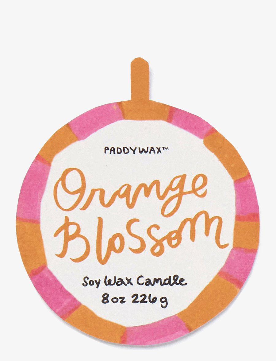 Paddywax - Adopo 8 oz./226g Sun Ceramic W/ Warning Label & Dustcover - Orange Blossom Boxed - brown - 2
