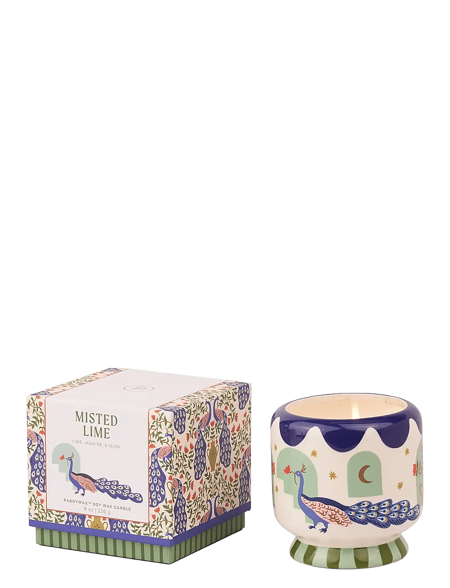 Paddywax - A DopoPeacock Ceramic Candle - Misted Lime - madalaimad hinnad - multicolored - 0