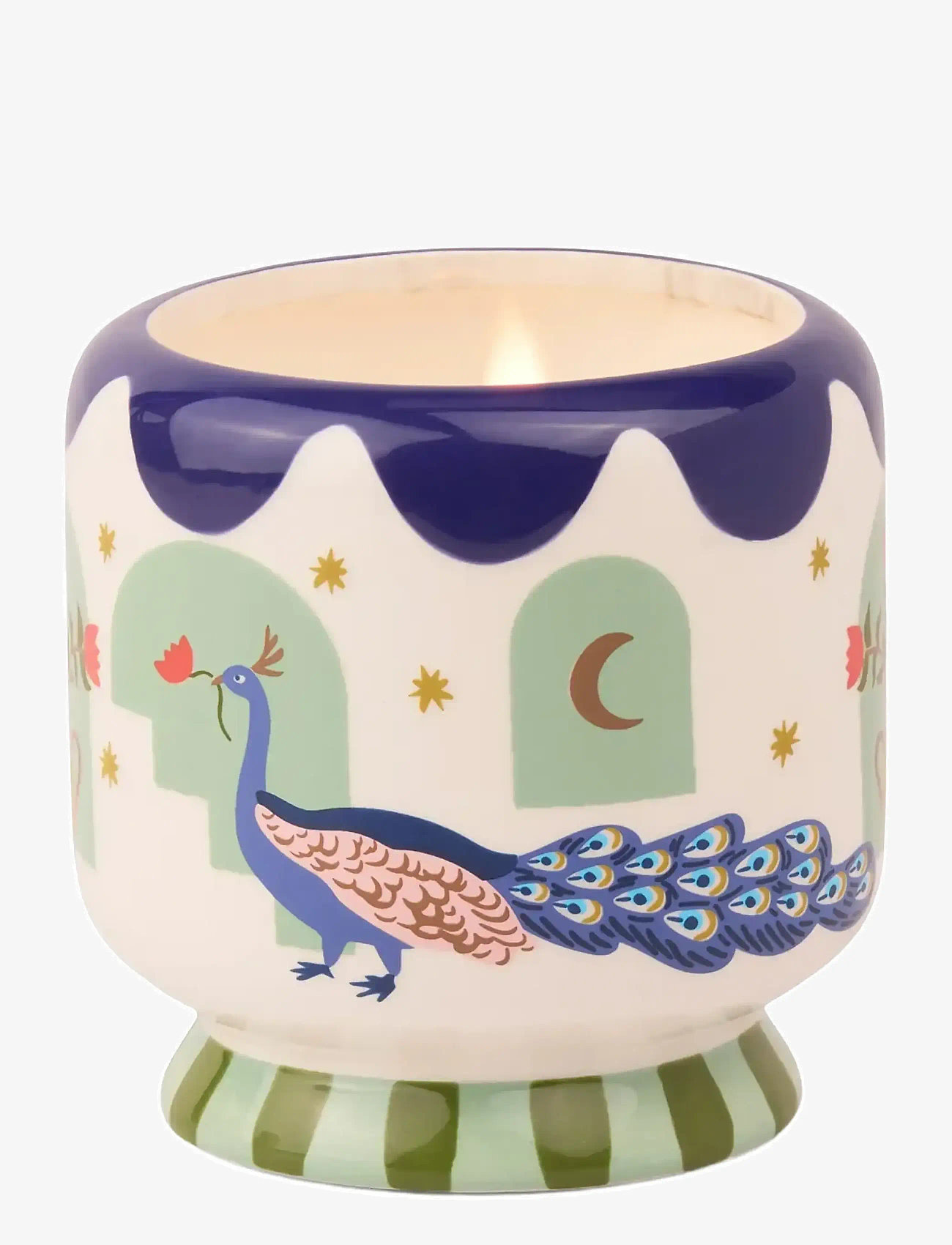 Paddywax - A DopoPeacock Ceramic Candle - Misted Lime - multicolored - 2