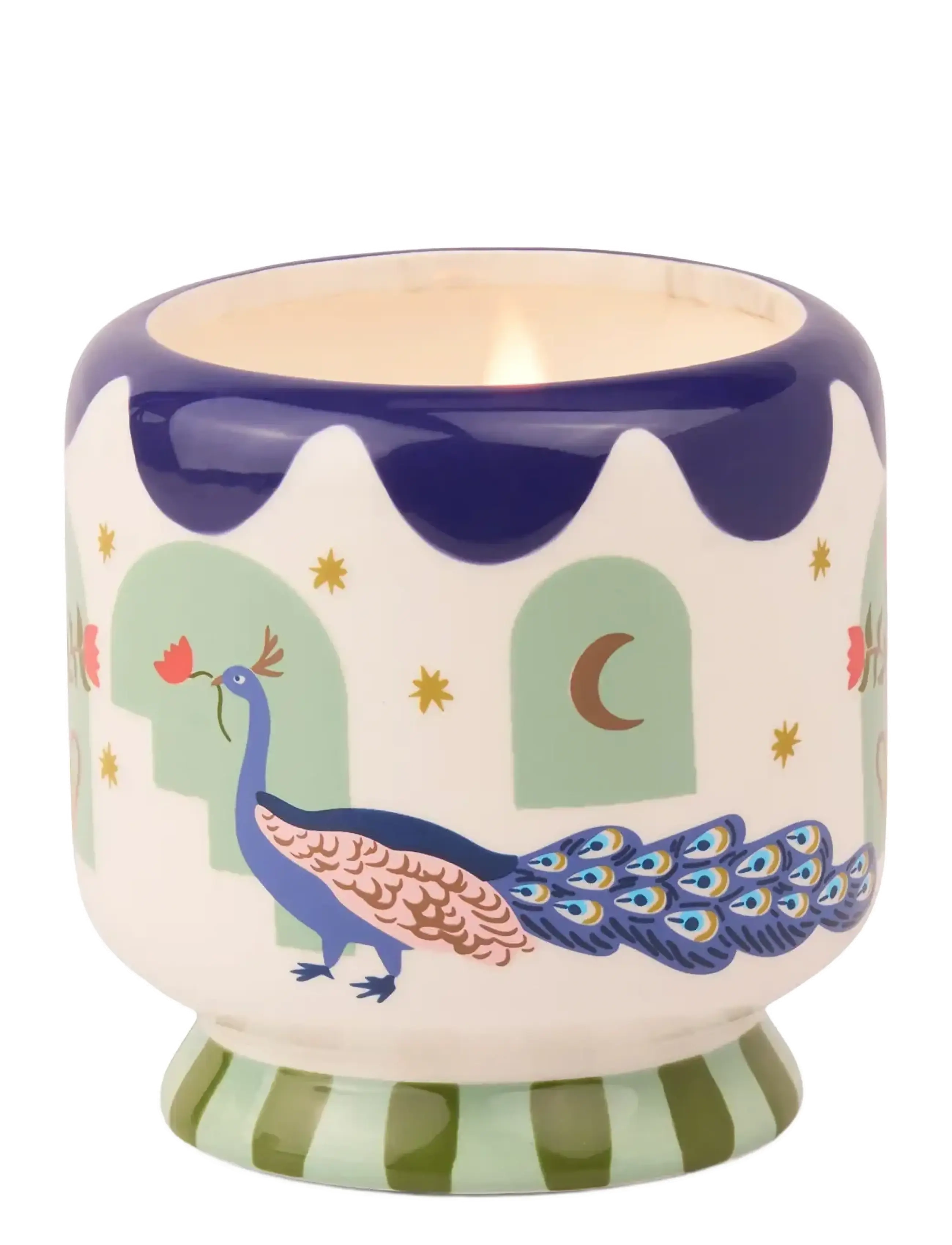 Paddywax - A DopoPeacock Ceramic Candle - Misted Lime - madalaimad hinnad - multicolored - 1