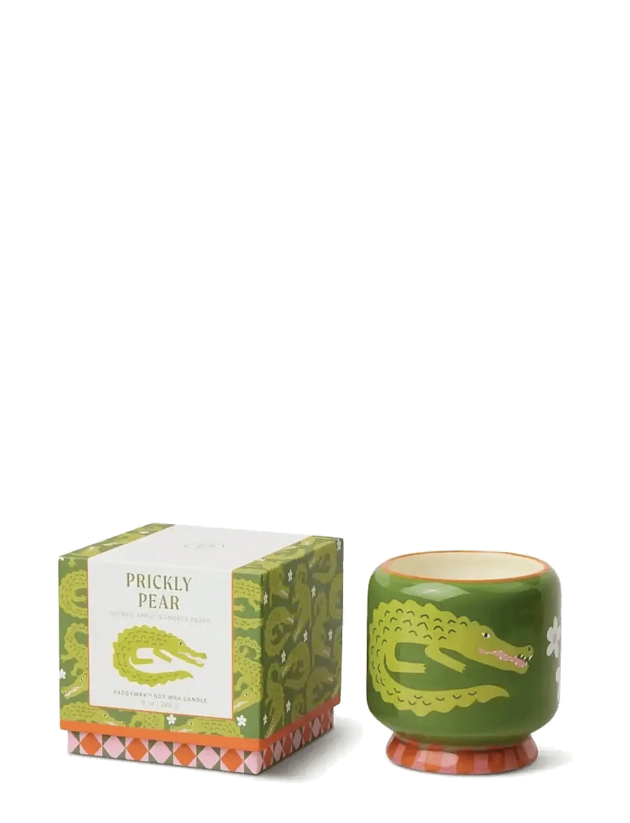 Paddywax - Doftljus Adopo Krokodil 226g Fikonkaktus - above 500kr - green - 0