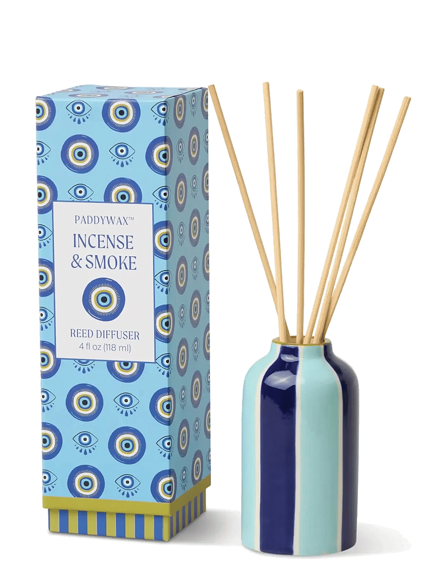 Paddywax - Diffuser i keramik Adopo Eye 118 ml - Rökelse och rök - unter 20€ - blue - 0