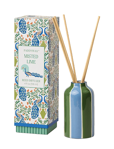 Diffuser I Keramik Adopo Peacock 118 Ml - Misted Lime - Duftpinde