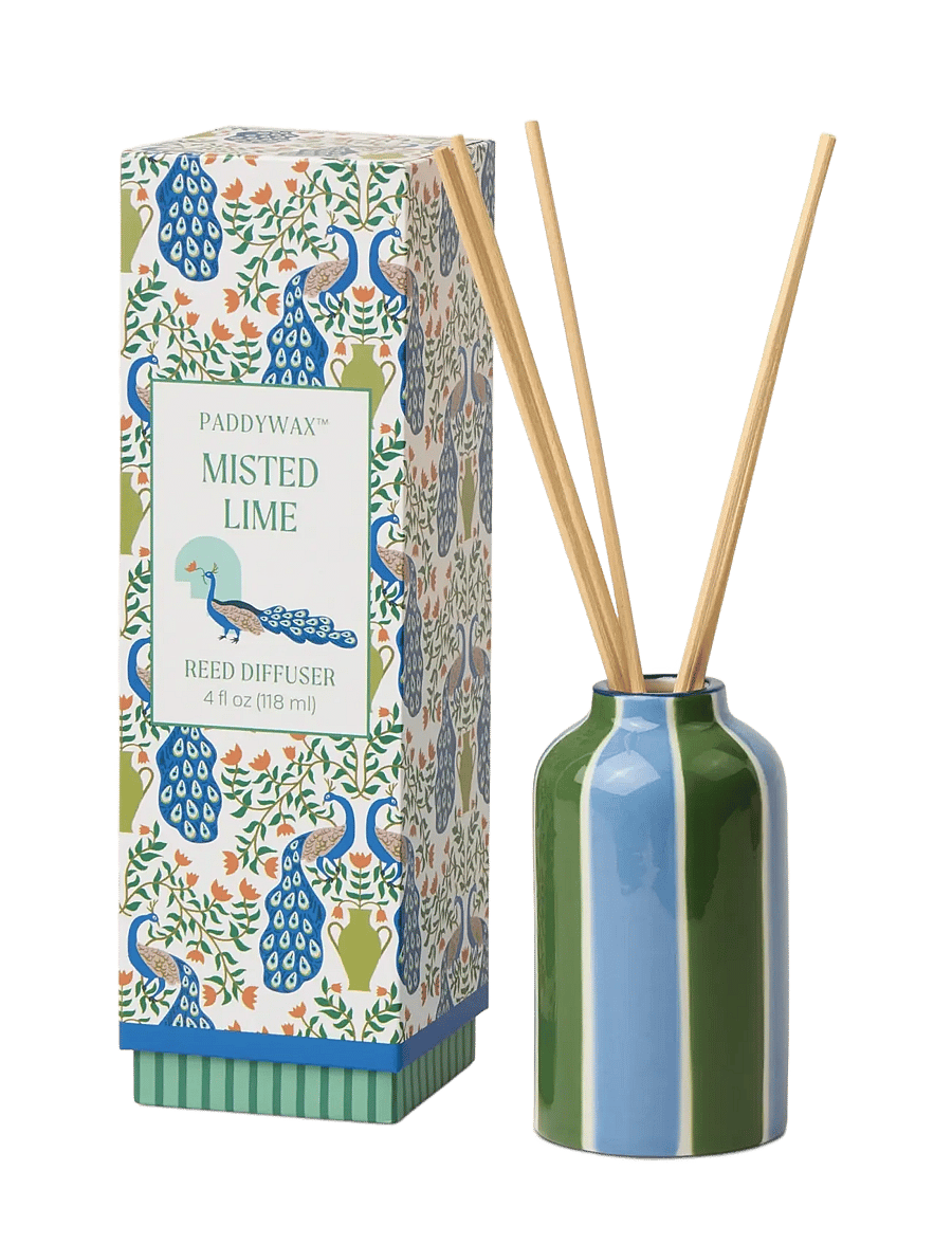 Paddywax - Diffuser i keramik Adopo Peacock 118 ml - Misted Lime - unter 20€ - blue - 0