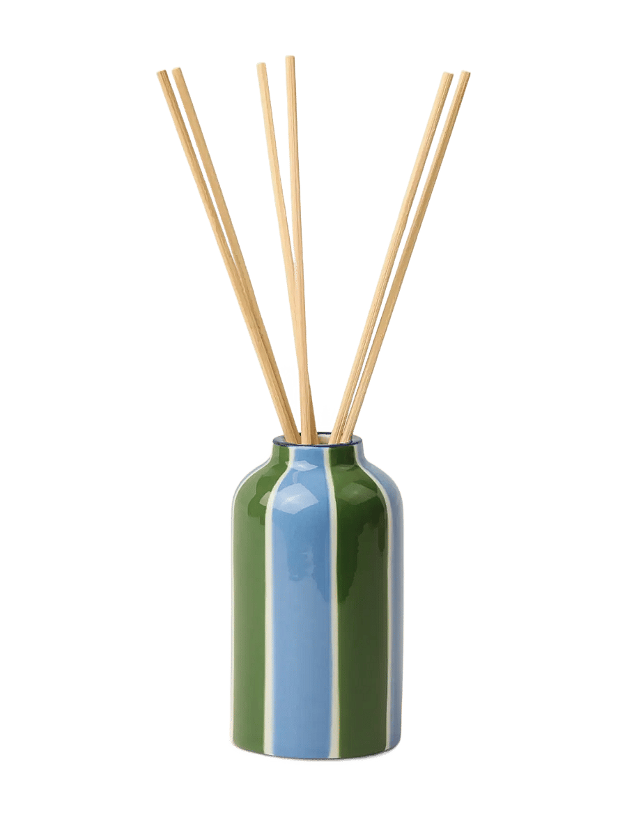 Paddywax - Diffuser i keramik Adopo Peacock 118 ml - Misted Lime - unter 20€ - blue - 1