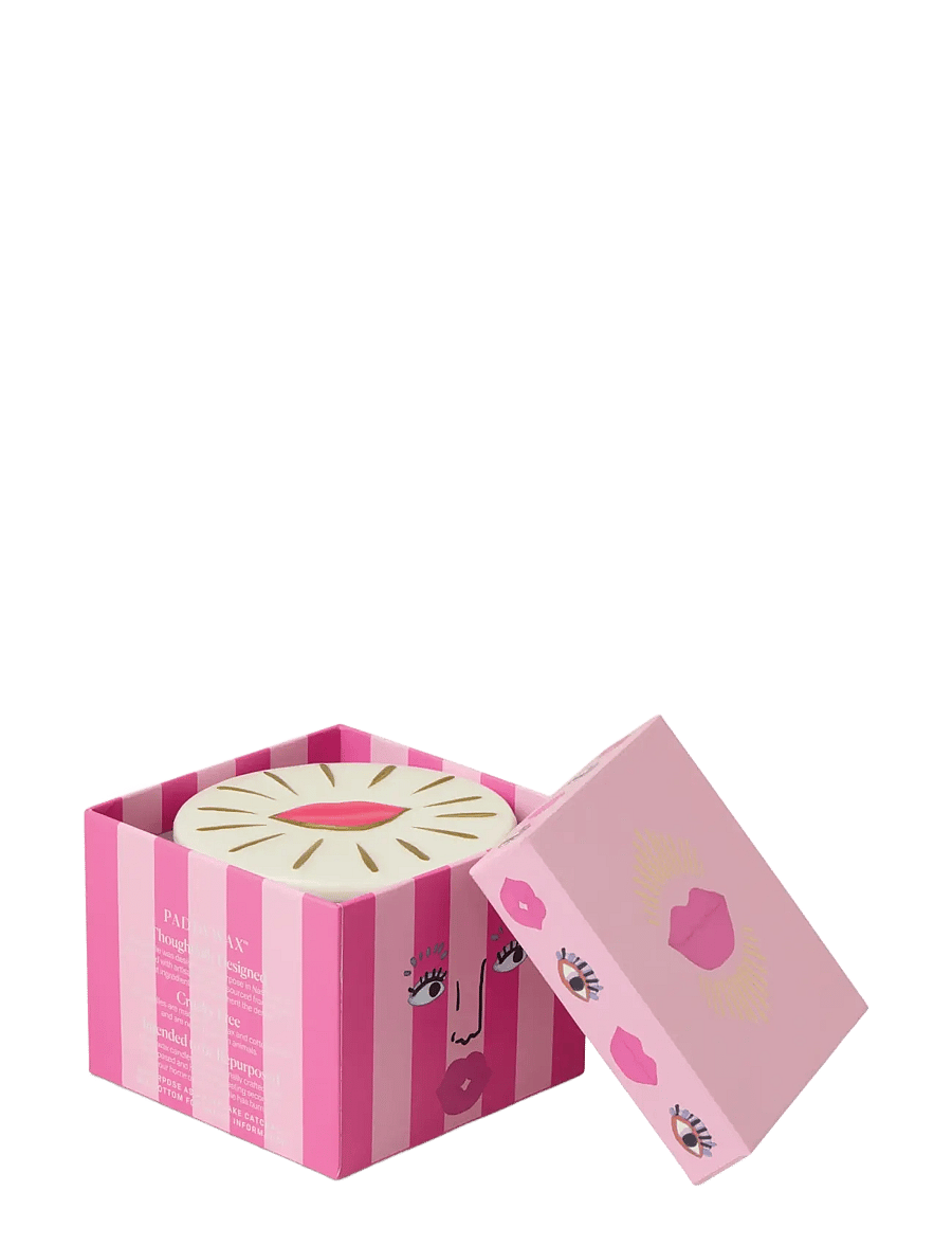Paddywax - Doftljus Charmed Lips 226 g- Rosa Glas med lock i keramik - Smoked Cherry - pink - 2