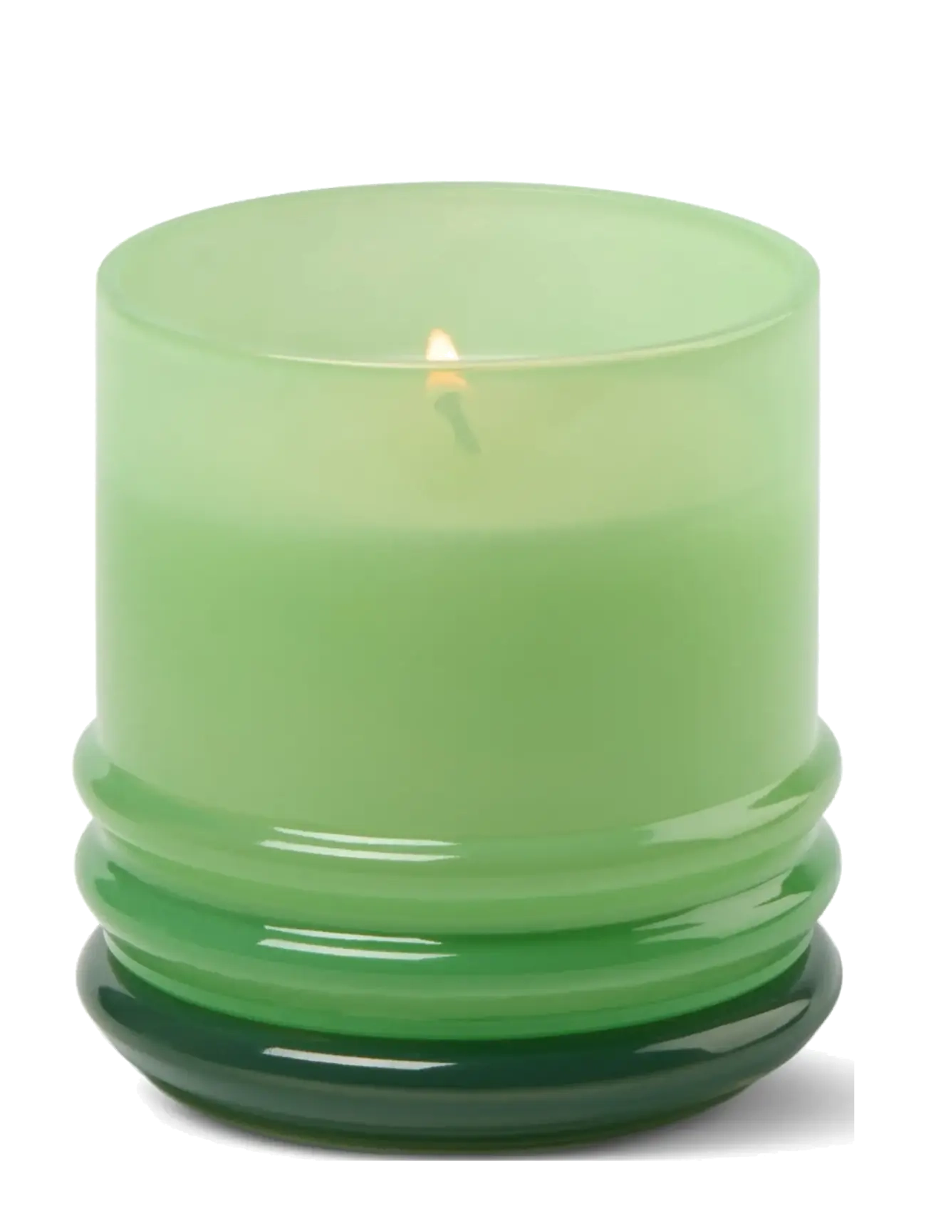 Paddywax - Doftljus Stacked i 2 färgat glas-  Klargrönt/ mörkgrönt - Minty Verde - green - 4
