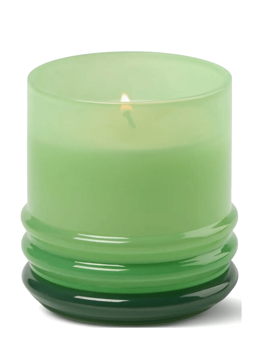Paddywax - Doftljus Stacked i 2 färgat glas- Klargrönt/ mörkgrönt - Minty Verde - green - 4