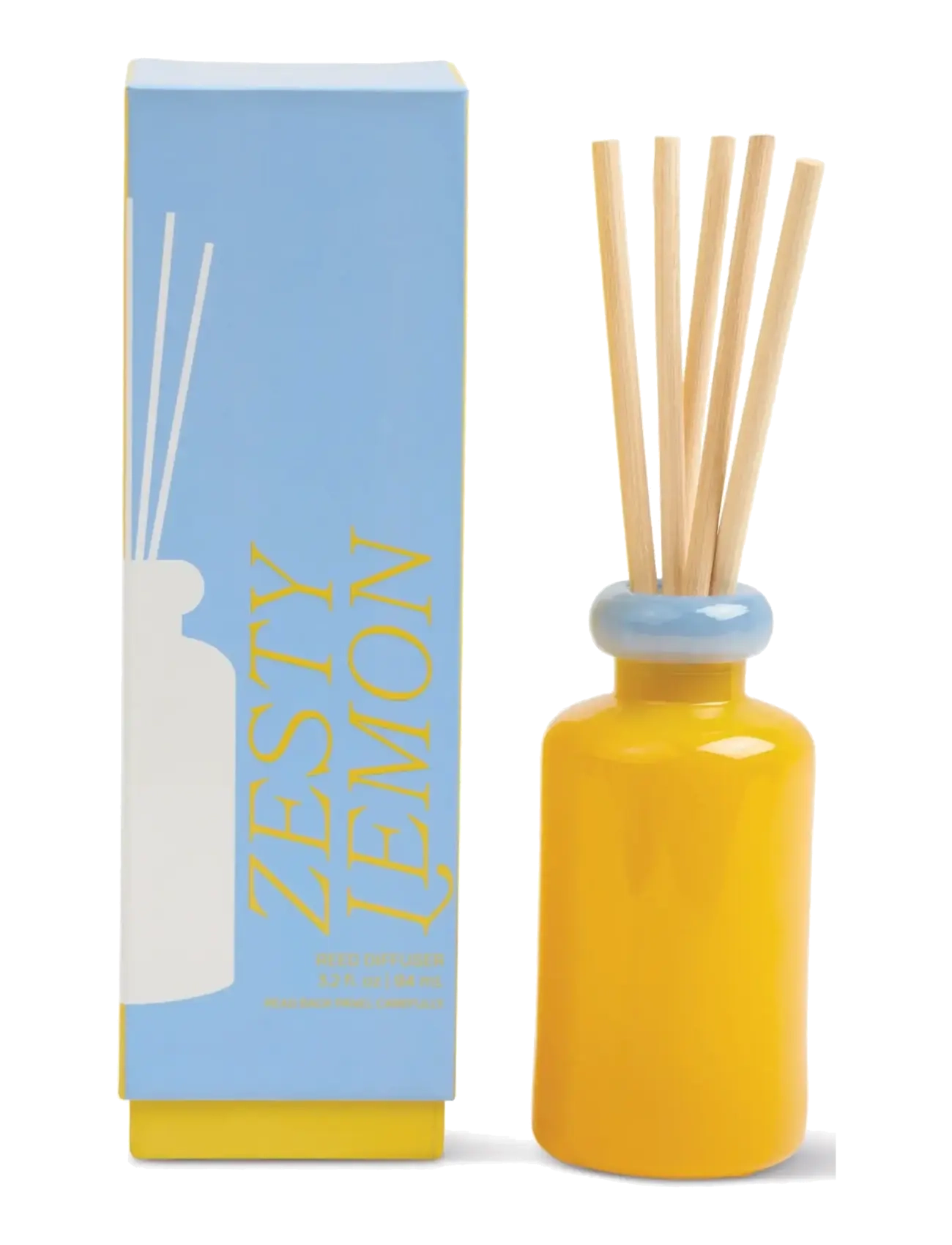 Paddywax - Doftdiffuser Stacked i 2 färgat glas - Gul/ blå - Zesty Lemon - above 500kr - yellow - 1