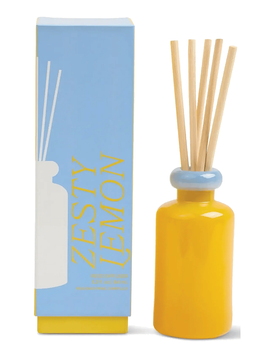 Paddywax - Doftdiffuser Stacked i 2 färgat glas - Gul/ blå - Zesty Lemon - above 500kr - yellow - 1