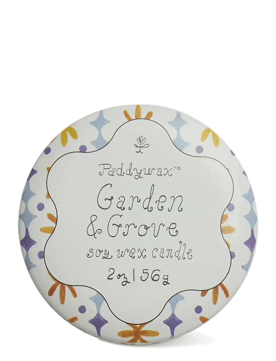 Paddywax - Doftljus mini Tulip i plåtask 56g - Garden Grove - white - 2