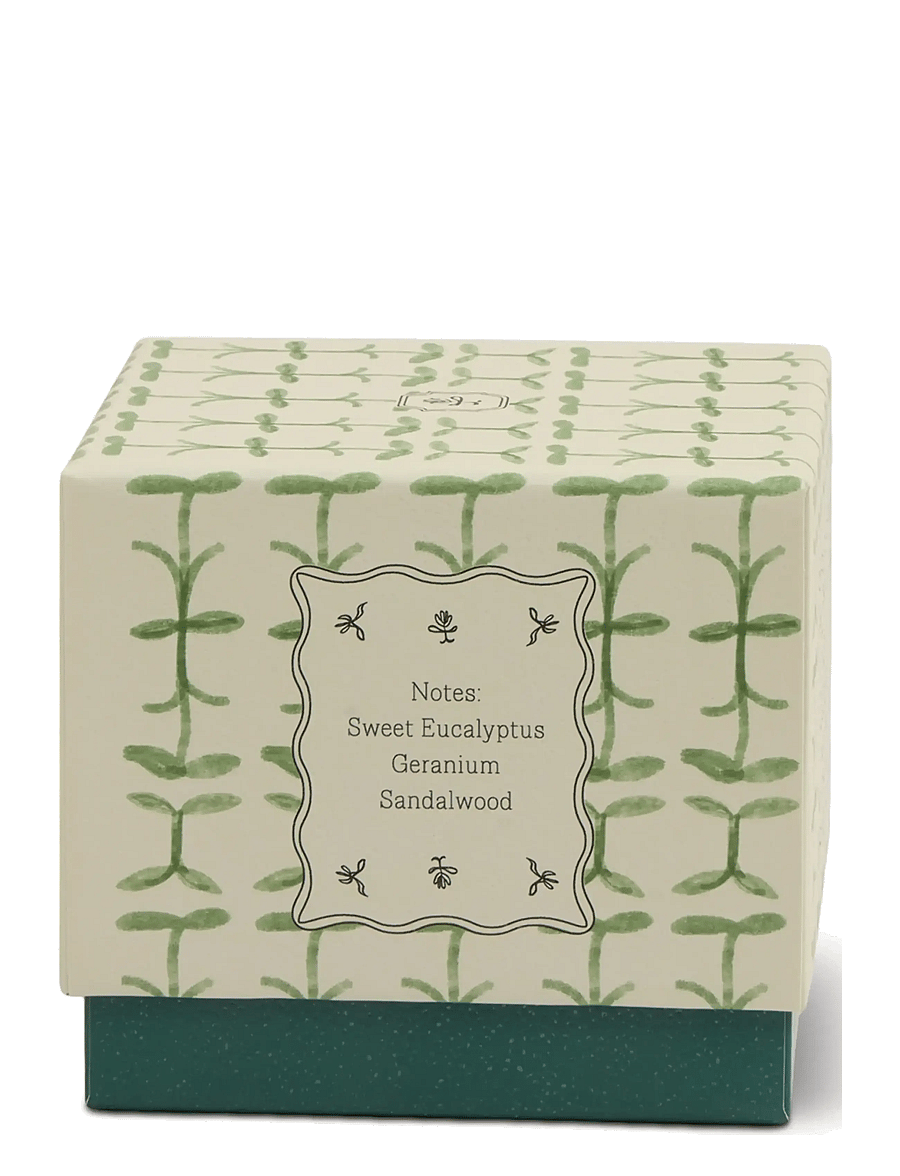 Paddywax - Doftljus Tulpan i tonat glas - Grönt/mörkgrönt - Verbena & Lemongrass - green - 2