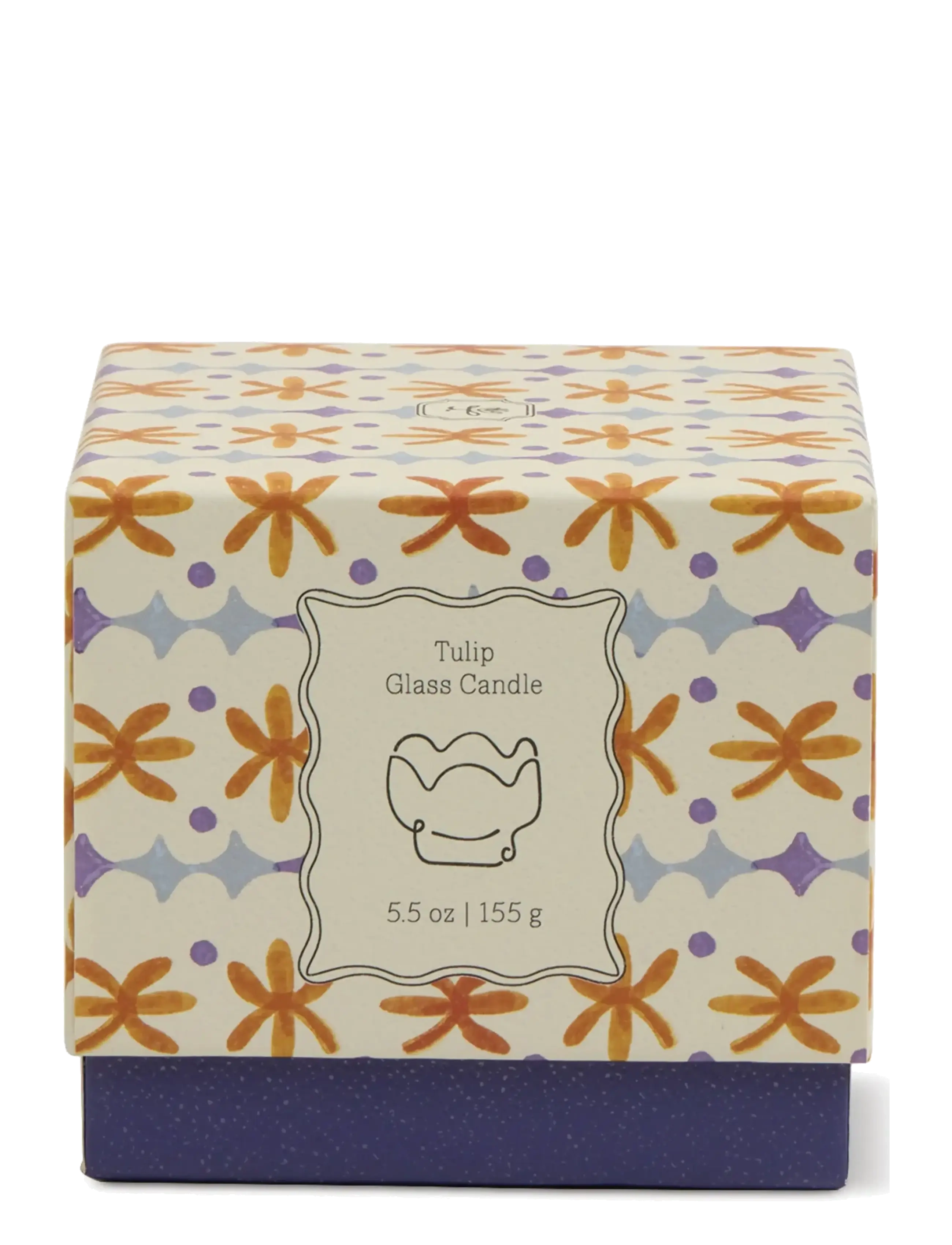Paddywax - Doftljus Tulpan i tonat glas - Orange/Blå  - Garden & Grove - above 500kr - orange - 4