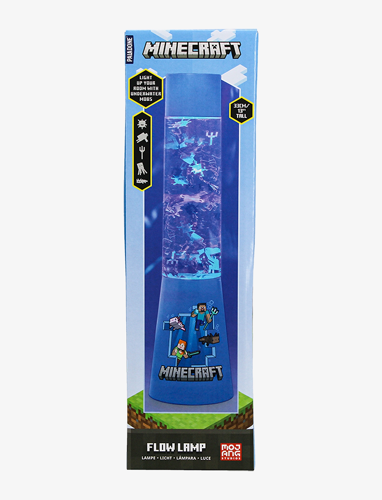 Paladone - MINECRAFT PLASTIC FLOW LAMP - die niedrigsten preise - black - 1