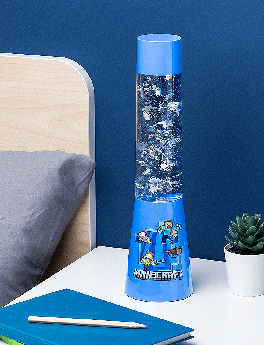 Paladone - MINECRAFT PLASTIC FLOW LAMP - die niedrigsten preise - black - 4